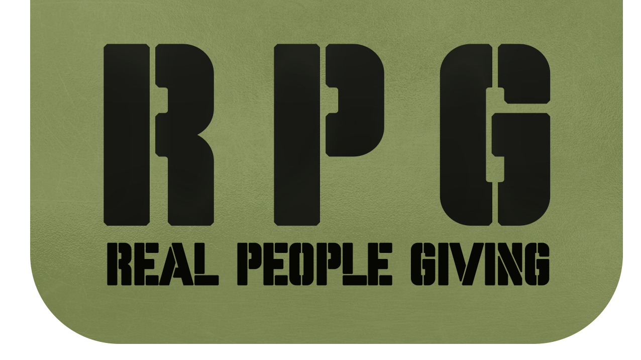 RPG Real People Giving logo